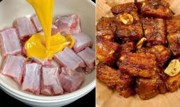 Khi ướp sườn nướng, để không bị khô nên cho một quả trứng, nhiều người ăn quanh năm mà không biết