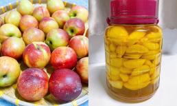 Làm đào ngâm để giòn đanh, không nhũn, trước khi cho vào hũ bắt buộc thực hiện một bước