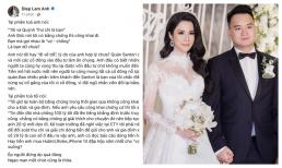 Diệp Lâm Anh 'tố' chồng cũ bêu xấu mình, nhắn gắt: 'Ép người đừng ép quá đáng'