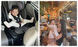 Phạm Quỳnh Anh đưa con gái thứ ba sang nơi gắn liền với nhiều kỷ niệm tình yêu, biểu cảm của ái nữ gây sốt