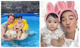 Đàm Vĩnh Hưng tung loạt ảnh khi bé cực 'đốn tim' của quý tử, tiết lộ yêu con đến nỗi làm nhiều chuyện vô lí