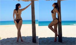 Thu Minh hiếm hoi phô diễn đường cong nóng bỏng ở tuổi U50 với bikini hai mảnh nhỏ xíu