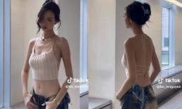 Clip Hoa hậu Bảo Ngọc diện áo bé xíu, khoe hình thể hút 2 triệu lượt xem