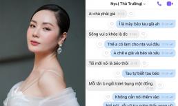 Phương Linh tung đoạn tin nhắn 'chửi' bạn trai, dân mạng cảm thán: 'Chắc chỉ có anh này mới chịu được chị'