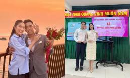 Á hậu Phương Anh khoe cảnh 'lên phường' đăng kí kết hôn với chồng sắp cưới