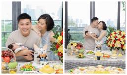 Liêu Hà Trinh làm tiệc đầy tháng cho quý tử, nhan sắc mẹ bỉm gây chú ý