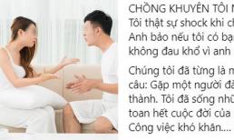 Chồng ngoại tình, cho nhân tình 300 triệu, còn khuyên vợ nên có bạn trai để hiểu cho cảm giác của mình