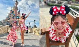 Hà Anh đi du lịch cùng gia đình: Ái nữ xinh như công chúa, nữ siêu mẫu khoe sắc vóc như đang đôi mươi