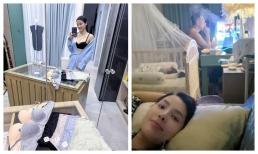 Phương Trinh Jolie khoe thêm ảnh quý tử, 'mẹ bỉm' cởi áo khoe nội y chiếm spotlight