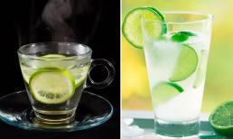 Nước chanh nên uống nóng hay lạnh là tốt nhất? Nhiều người vẫn đang làm sai, chuyên gia đưa lời khuyên