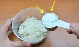 Đổ bột giặt vào cơm nguội giải quyết vấn đề lớn nhất của mọi nhà, thiệt thòi lớn nếu không biết! 