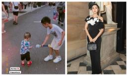 Hai quý tử nhà Hà Tăng hiếm hoi lộ diện, thừa hưởng điều vượt trội này của bố mẹ