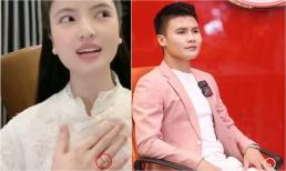 Chu Thanh Huyền livestream nói về sức khỏe hiện tại, vô tình để lộ nhẫn đôi ở ngón áp út giống Quang Hải