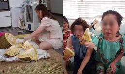 Khách quý ghé chơi nhà, mẹ liền nhờ con gái bổ mít thết đãi, cái kết khiến dân mạng 'cười chảy nước mắt' 