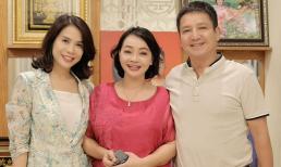 Nghệ sĩ Chí Trung xuất hiện trẻ trung hậu nghỉ hưu, sánh đôi bạn gái Á hậu dự sinh nhật diễn viên hài Trà My