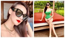 Lã Thanh Huyền diện bikini nổi bần bật, xốn mắt với vòng một ngồn ngộn