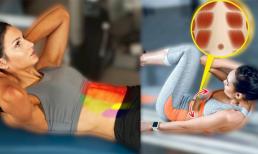 5 bài tập nằm một chỗ giúp rút mỡ bụng, eo thon chỉ trong vài tuần 