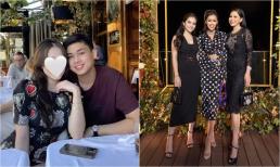 Bạn gái Hiếu Nguyễn hiếm hoi lộ mặt trong khung hình chụp chung với Tiên Nguyễn và doanh nhân Thủy Tiên