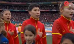 Xúc động khoảnh khắc lịch sử: Quốc ca Việt Nam lần đầu tiên vang lên ở World Cup