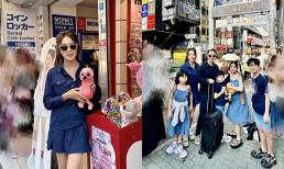 Lý Hải đưa cả gia đình đi du lịch Tokyo, Minh Hà chiếm spotlight với sắc vóc trẻ trung như gái 18 