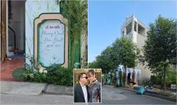 Phương Oanh cùng gia đình tất bật trang hoàng nhà cửa, chuẩn bị cho lễ ăn hỏi tại Hà Nam