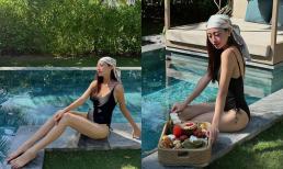 Lương Thùy Linh khoe vóc dáng cực nuột nà với đồ tắm, trang điểm nhẹ nhàng vẫn xinh đẹp khó ai bằng 