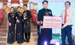 Vợ chồng doanh nhân Hoàng Kim Khánh - Phan Thị Mai dành gần 4 tỷ đồng để tu sửa Nghĩa trang Liệt sĩ 