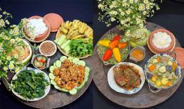 Gợi ý 20 mâm cơm đẹp mắt, lạ miệng, chồng nhìn thôi đã khen hết lời