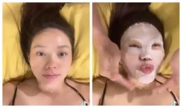 Minh Hằng khoe cảnh được ông xã chăm sóc đặc biệt, nhan sắc ở những tháng cuối thai kì gây mê