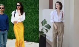 Làm thế nào để mặc áo sơ mi trắng tạo cảm giác sang trọng? Học xong 5 công thức mặc đồ này thì ai mặc cũng đẹp