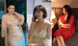 Váy ngủ của Hương Giang trong 'Món quà của cha' gợi cảm cỡ nào so với dàn mỹ nhân VTV?