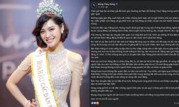 Hoa hậu Nông Thuý Hằng lên tiếng khi bị xúc phạm nhân phẩm, tuyên bố sẽ can thiệp pháp luật nếu ồn ào đi xa hơn 