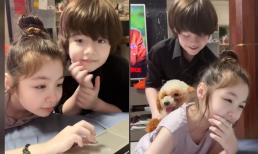 Elly Trần bất ngờ cho 2 con lên sóng: Alfie cực điển trai, Cadie xinh xắn như công chúa