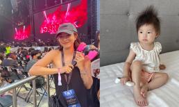 Hot girl Salim trốn con 'đi đu' idol Blackpink, biểu cảm của ái nữ sau khi mẹ xin lỗi khiến fan 'cười xỉu'