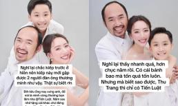 Thu Trang kể về cơ duyên gặp gỡ và quá trình yêu với Tiến Luật, tiết lộ năm nào cũng chỉ được chồng tặng một món quà này 