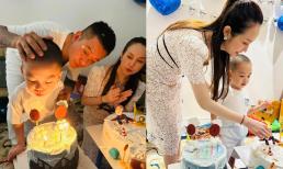 Tuấn Hưng tổ chức sinh nhật cho con út, nhan sắc bà xã chụp qua camera thường gây chú ý