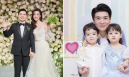 Thiếu gia Đỗ Quang Vinh chia sẻ khoảnh khắc bên 2 con, dân mạng nghi ảnh dự tiệc đầy tháng ái nữ nhà Đỗ Mỹ Linh