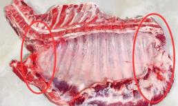 Khi mua sườn phải phân biệt “hàng trước” và “hàng sau”, giá như nhau nhưng chất lượng chênh lệch nhiều 