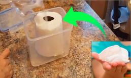 Ngâm khăn giấy vào giấm trắng, cách làm cực kỳ thiết thực và giải quyết được rắc rối lớn cho nhiều gia đình