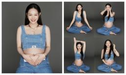 Minh Hằng 'chất như nước cất' khi cận ngày sinh, lộ luôn thời điểm đón quý tử