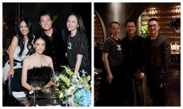 Quang Dũng mừng sinh nhật bên dàn mĩ nhân đình đám, mặt mộc của Linh Nga gây chú ý