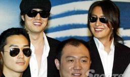 Bae Yong Joon, Song Seung Hun và So Ji Sub hiếm hoi chụp chung: 3 nam tài tử nhìn chẳng khác nào xã hội đen đi dự đám cưới