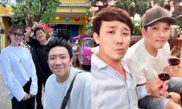 Trấn Thành khoe khung ảnh thân thiết bên Trường Giang, đập tan nghi vấn 'cạch mặt' 