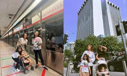 Đưa các con đi chơi tại trời Tây, Phạm Quỳnh Anh tiết lộ tính cách của từng nhóc tì 