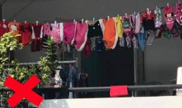 Tuyệt đối không phơi quần áo đối diện cửa ra vào, đặc biệt trong tháng cô hồn, phạm phong thủy, dễ ám 'quỷ khí' 