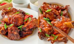 Tiết trời mát mẻ, làm món sườn rim mặn ngọt 'ngon hết ý'