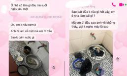 Bị chồng thắc mắc 'ở nhà có làm gì đâu mà suốt ngày kêu mệt?', cô vợ có cách xử lý cao tay