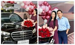 Trịnh Kim Chi được ông xã tặng xế hộp bạc tỉ mừng sinh nhật