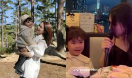 Hòa Minzy hát bản hit đình đám nhưng con trai lại gây cười khi thẳng thừng tuyên bố điều này