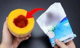 Bí đỏ cắt dở sẽ bị thối, xát thứ này để bảo quản, cả tháng không sợ hỏng